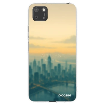 Picasee διαφανής θήκη σιλικόνης Huawei Y5P - Airplane mode