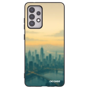 Picasee Μαύρη θήκη σιλικόνης για Samsung Galaxy A52 5G A525F - Airplane mode