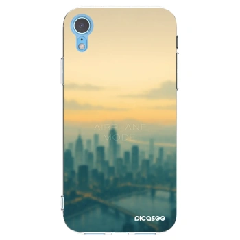 Picasee διαφανής θήκη σιλικόνης Apple iPhone XR - Airplane mode