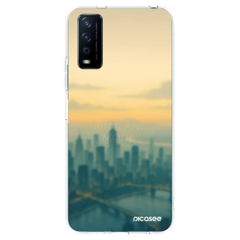 Picasee διαφανής θήκη σιλικόνης Vivo Y11s - Airplane mode