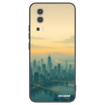 Picasee Μαύρη θήκη σιλικόνης για Vivo Y72 5G - Airplane mode