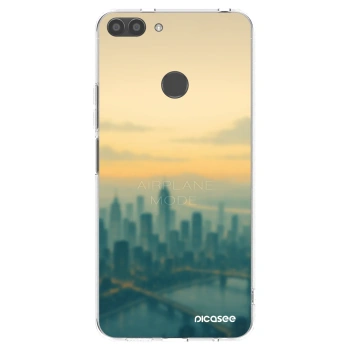 Picasee διαφανής θήκη σιλικόνης Huawei P Smart - Airplane mode