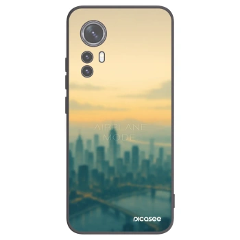 Picasee Μαύρη θήκη σιλικόνης για Xiaomi 12X - Airplane mode