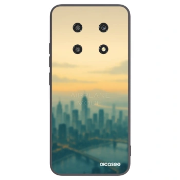 Picasee Μαύρη θήκη σιλικόνης για Honor Magic4 Lite 5G - Airplane mode