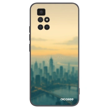 Picasee Μαύρη θήκη σιλικόνης για Xiaomi Redmi 10 (2022) - Airplane mode
