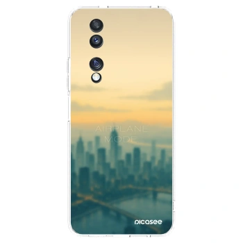 Picasee διαφανής θήκη σιλικόνης Honor 70 - Airplane mode