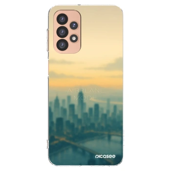 Picasee διαφανής θήκη σιλικόνης Samsung Galaxy A23 A236B 5G - Airplane mode