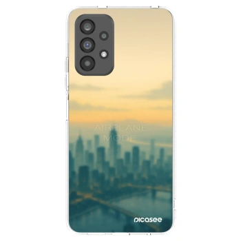 Picasee διαφανής θήκη σιλικόνης Samsung Galaxy A73 5G - Airplane mode