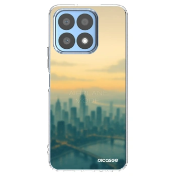 Picasee διαφανής θήκη σιλικόνης Honor X8a - Airplane mode