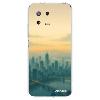 Picasee διαφανής θήκη σιλικόνης Xiaomi 13 Pro - Airplane mode