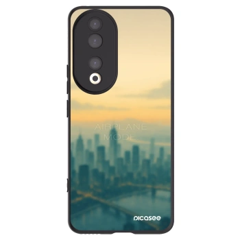 Picasee Μαύρη θήκη σιλικόνης για Honor 90 5G - Airplane mode