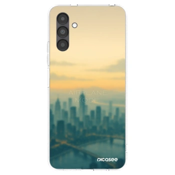 Picasee διαφανής θήκη σιλικόνης Samsung Galaxy A04s A047F - Airplane mode