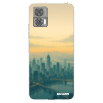 Picasee διαφανής θήκη σιλικόνης Motorola Edge 30 Neo - Airplane mode