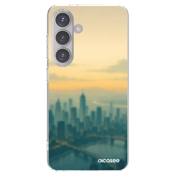 Picasee διαφανής θήκη σιλικόνης Samsung Galaxy S24 S921B 5G - Airplane mode