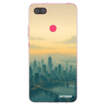 Picasee διαφανής θήκη σιλικόνης Xiaomi Mi 8 Lite - Airplane mode