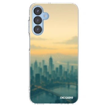 Picasee διαφανής θήκη σιλικόνης Samsung Galaxy A15 A156B 5G - Airplane mode