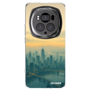 Picasee διαφανής θήκη σιλικόνης Honor Magic6 Pro - Airplane mode