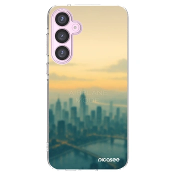 Picasee διαφανής θήκη σιλικόνης Samsung Galaxy A55 5G A556B - Airplane mode