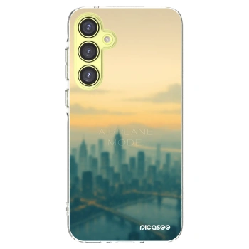 Picasee διαφανής θήκη σιλικόνης Samsung Galaxy A35 5G A356B - Airplane mode