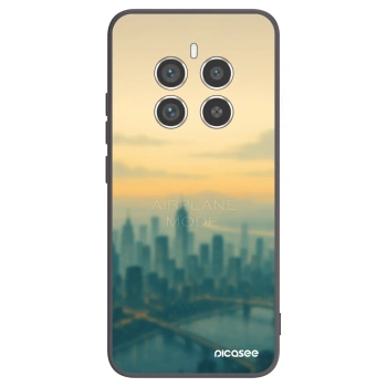 Picasee Μαύρη θήκη σιλικόνης για Realme 12 Pro 5G - Airplane mode