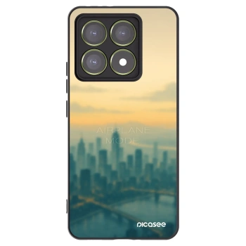 Picasee Μαύρη θήκη σιλικόνης για Xiaomi 14T - Airplane mode