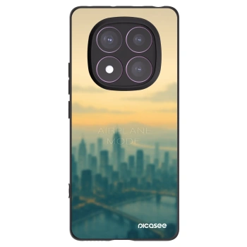 Picasee Μαύρη θήκη σιλικόνης για Xiaomi Redmi Note 14 Pro 4G - Airplane mode