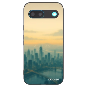 Picasee Μαύρη θήκη σιλικόνης για Google Pixel 8 - Airplane mode