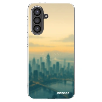 Picasee διαφανής θήκη σιλικόνης Samsung Galaxy A56 5G A566B - Airplane mode