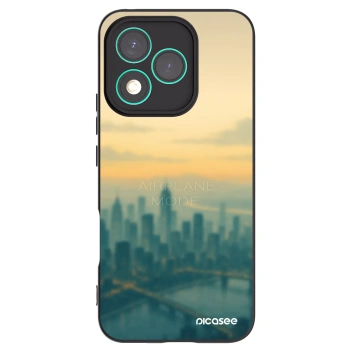 Picasee Μαύρη θήκη σιλικόνης για Honor 400 Lite 5G - Airplane mode