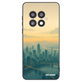 Picasee Μαύρη θήκη σιλικόνης για OnePlus 13 5G - Airplane mode