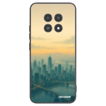 Picasee Μαύρη θήκη σιλικόνης για Realme 12X - Airplane mode