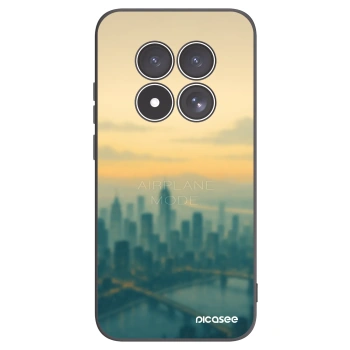 Picasee Μαύρη θήκη σιλικόνης για Xiaomi Redmi Note 15 Pro 4G - Airplane mode
