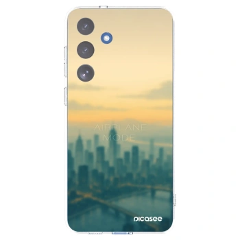 Picasee διαφανής θήκη σιλικόνης Samsung Galaxy S25 FE 5G - Airplane mode