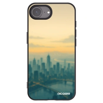 Picasee Μαύρη θήκη σιλικόνης για Apple iPhone 17e - Airplane mode
