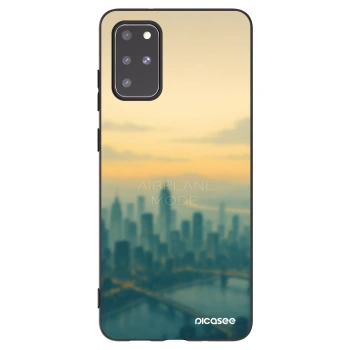Picasee Μαύρη θήκη σιλικόνης για Samsung Galaxy S20+ G985F - Airplane mode