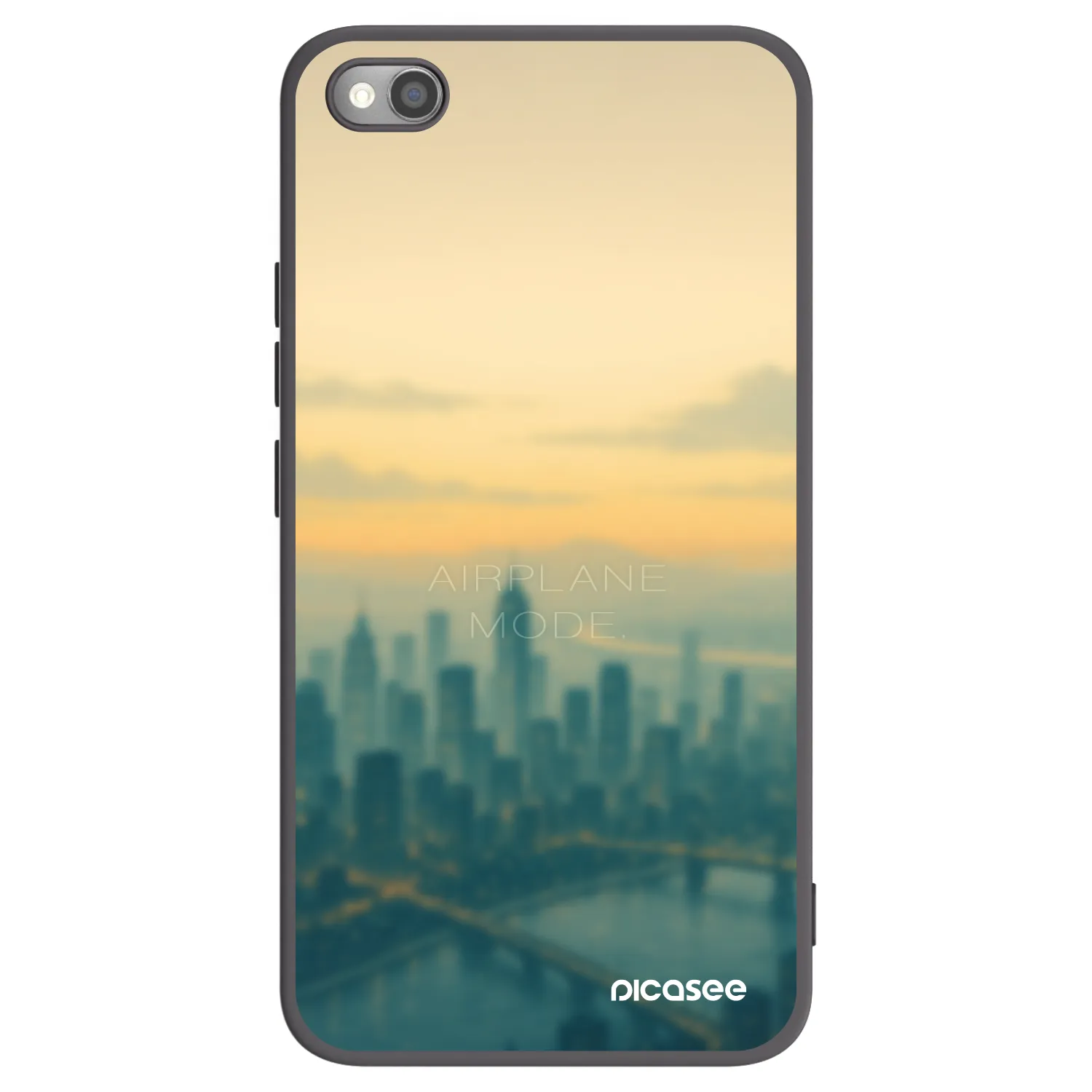 Picasee Μαύρη θήκη σιλικόνης για Xiaomi Redmi Note 11S 5G - Airplane mode