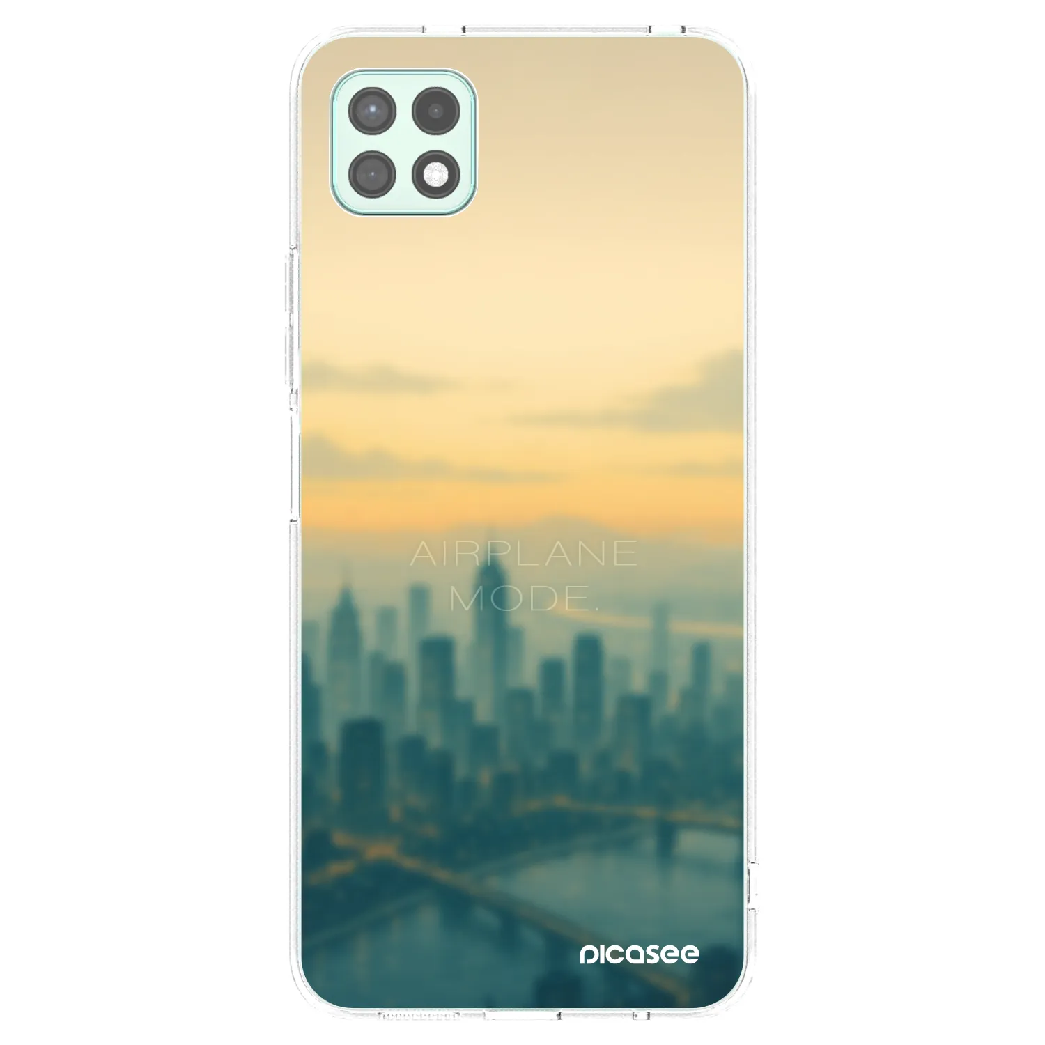 Picasee διαφανής θήκη σιλικόνης Samsung Galaxy A22 A226B 5G - Airplane mode