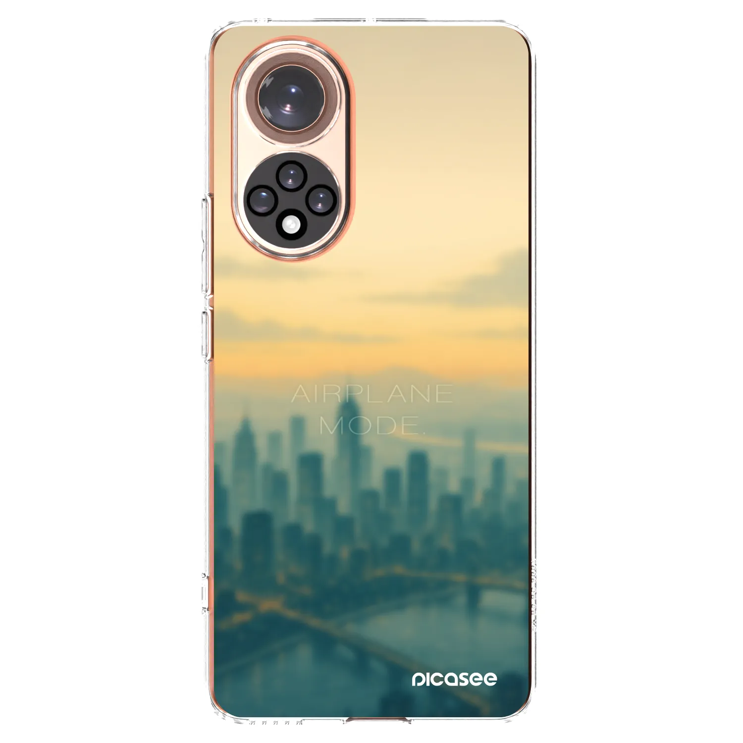 Picasee διαφανής θήκη σιλικόνης Huawei Nova 9 - Airplane mode