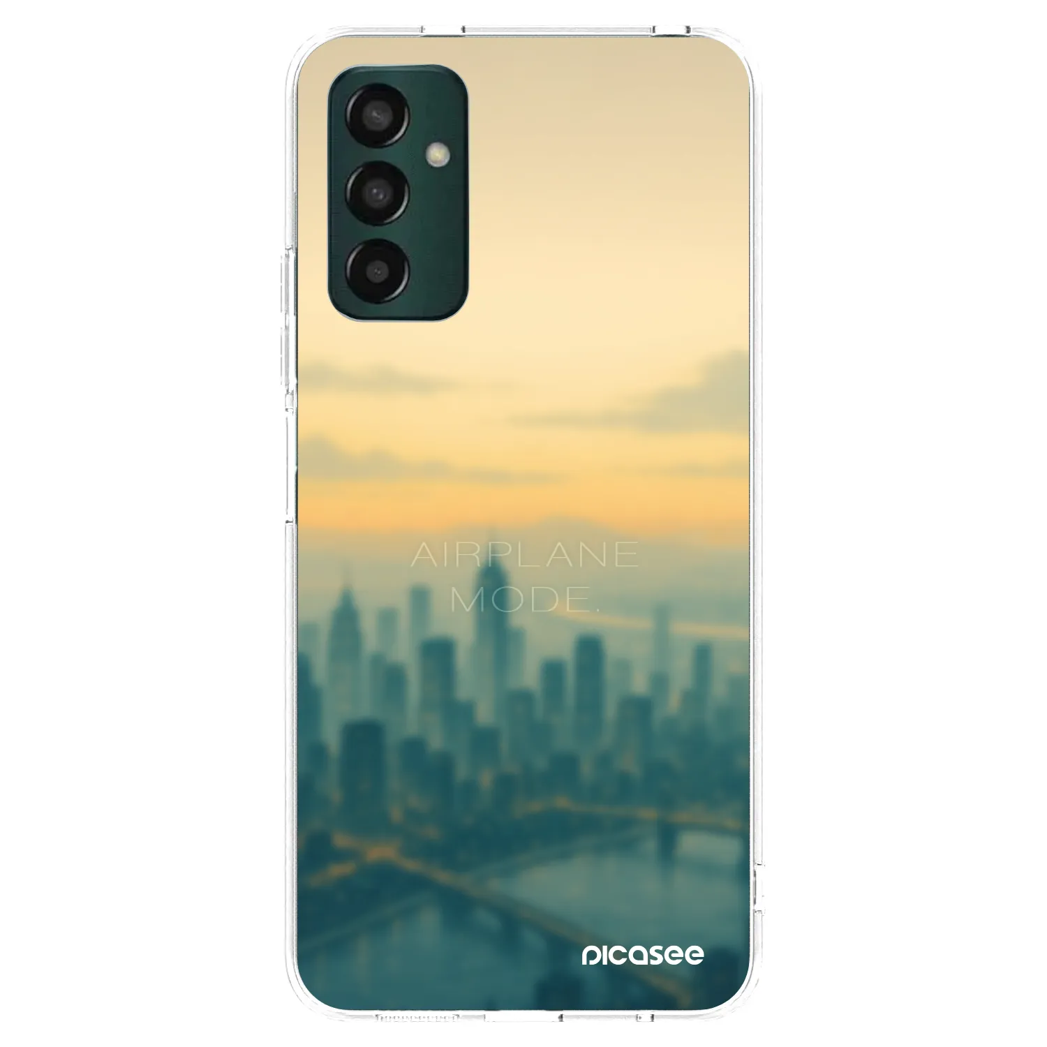 Picasee διαφανής θήκη σιλικόνης Samsung Galaxy M23 5G - Airplane mode