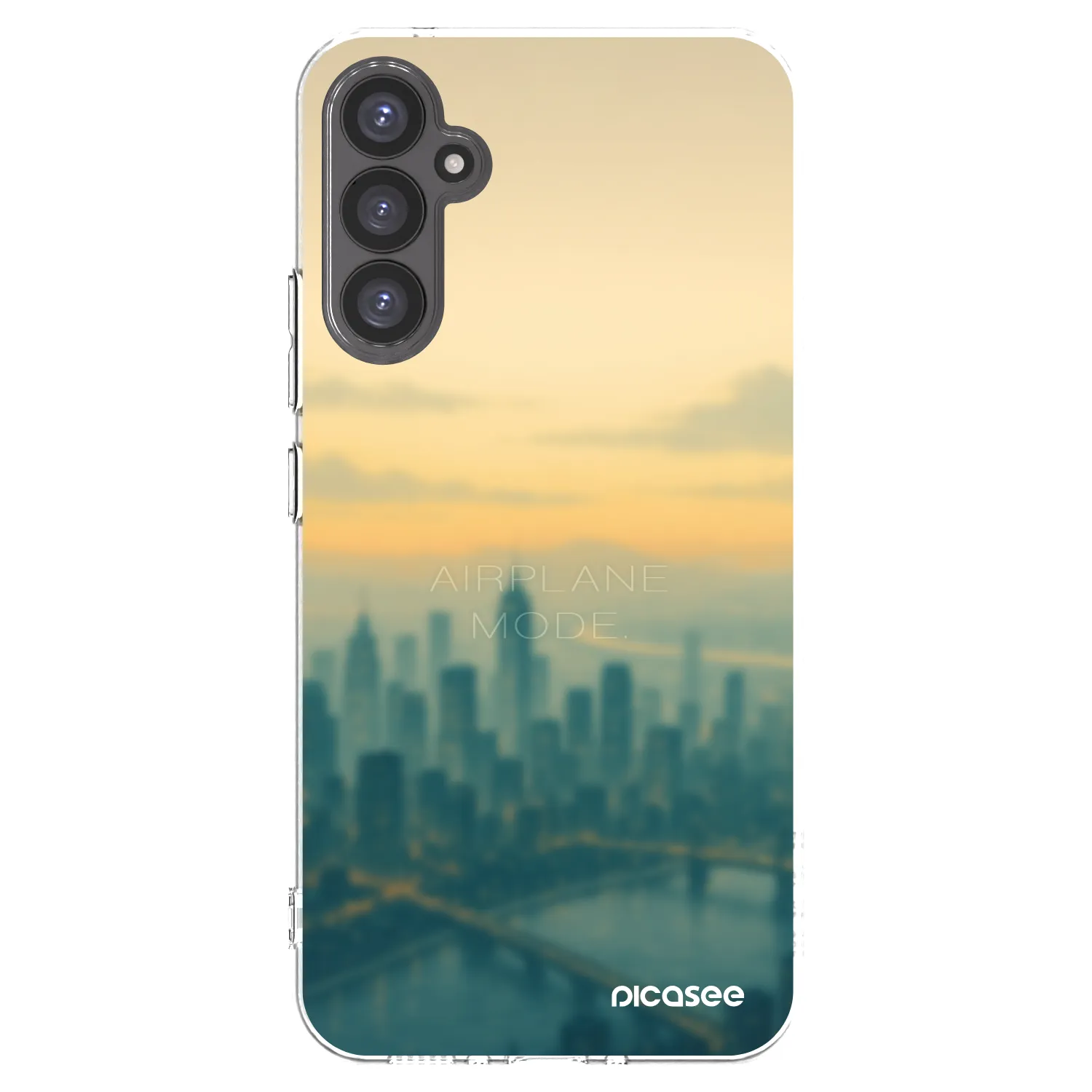 Picasee διαφανής θήκη σιλικόνης Samsung Galaxy A34 5G A346B - Airplane mode