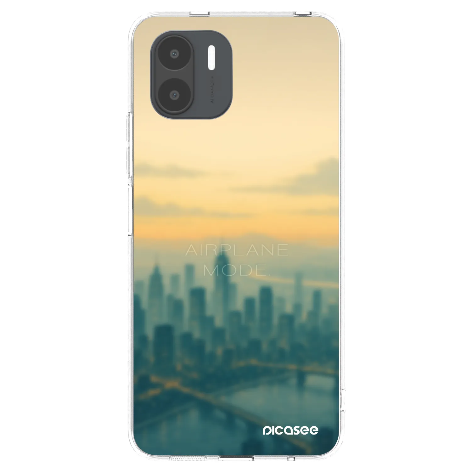 Picasee διαφανής θήκη σιλικόνης Xiaomi Redmi A2 - Airplane mode