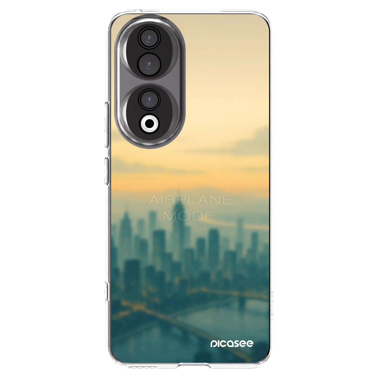 Picasee διαφανής θήκη σιλικόνης Honor 90 5G - Airplane mode