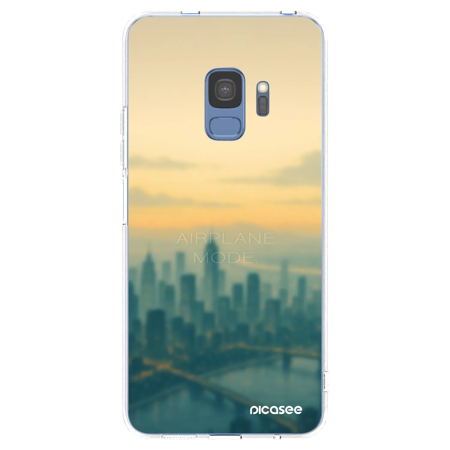 Picasee διαφανής θήκη σιλικόνης Samsung Galaxy S9 G960F - Airplane mode