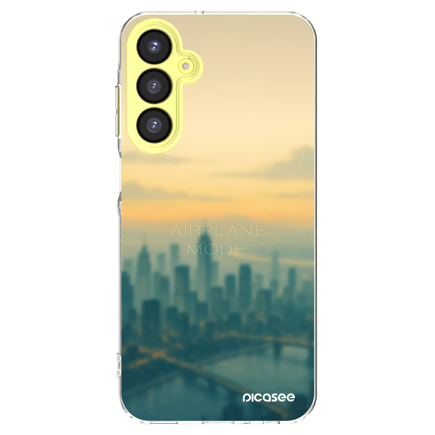 Picasee διαφανής θήκη σιλικόνης Samsung Galaxy A25 A256B 5G - Airplane mode