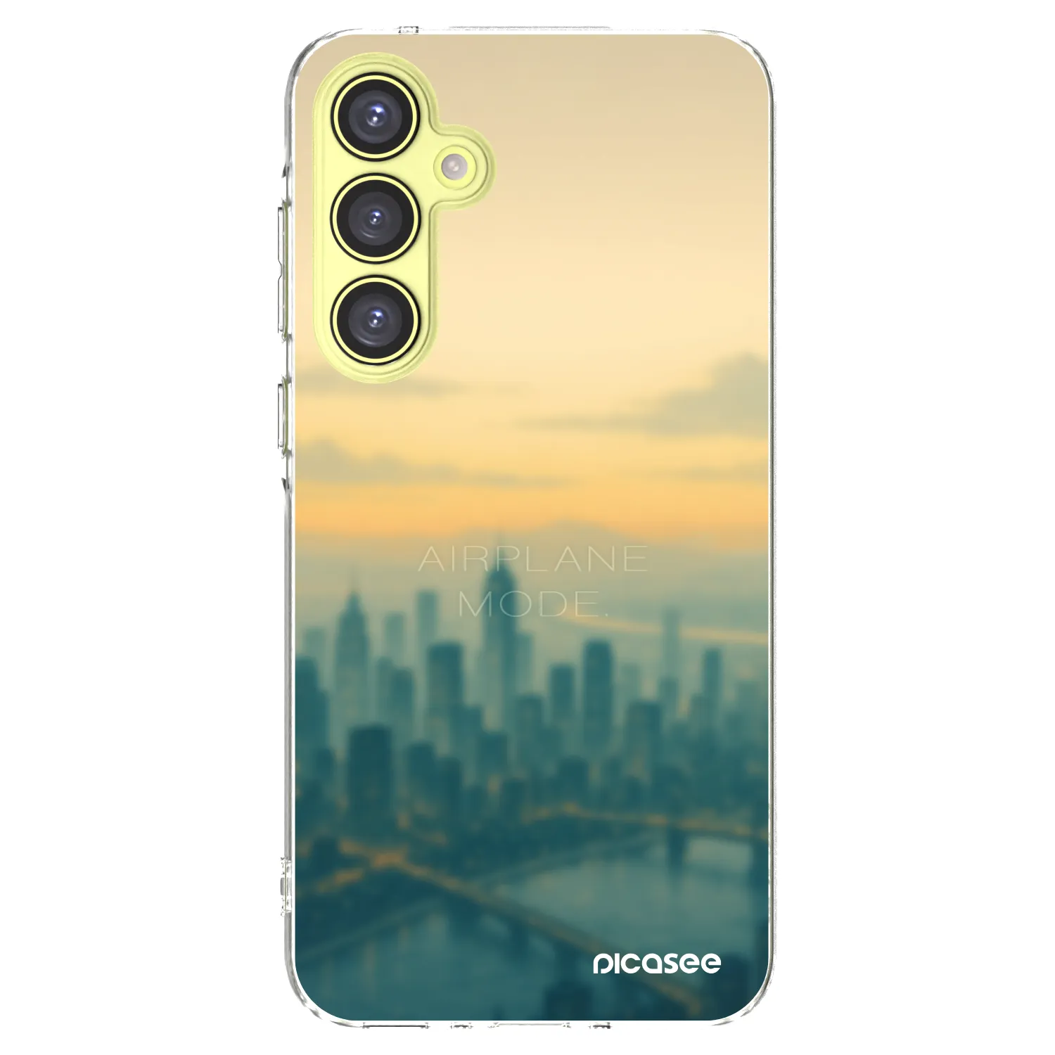 Picasee διαφανής θήκη σιλικόνης Samsung Galaxy A35 5G A356B - Airplane mode