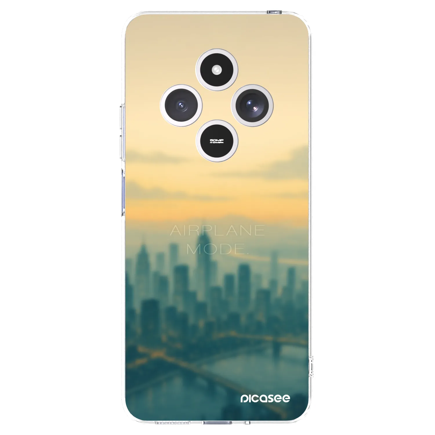 Picasee διαφανής θήκη σιλικόνης Xiaomi Redmi 14C - Airplane mode