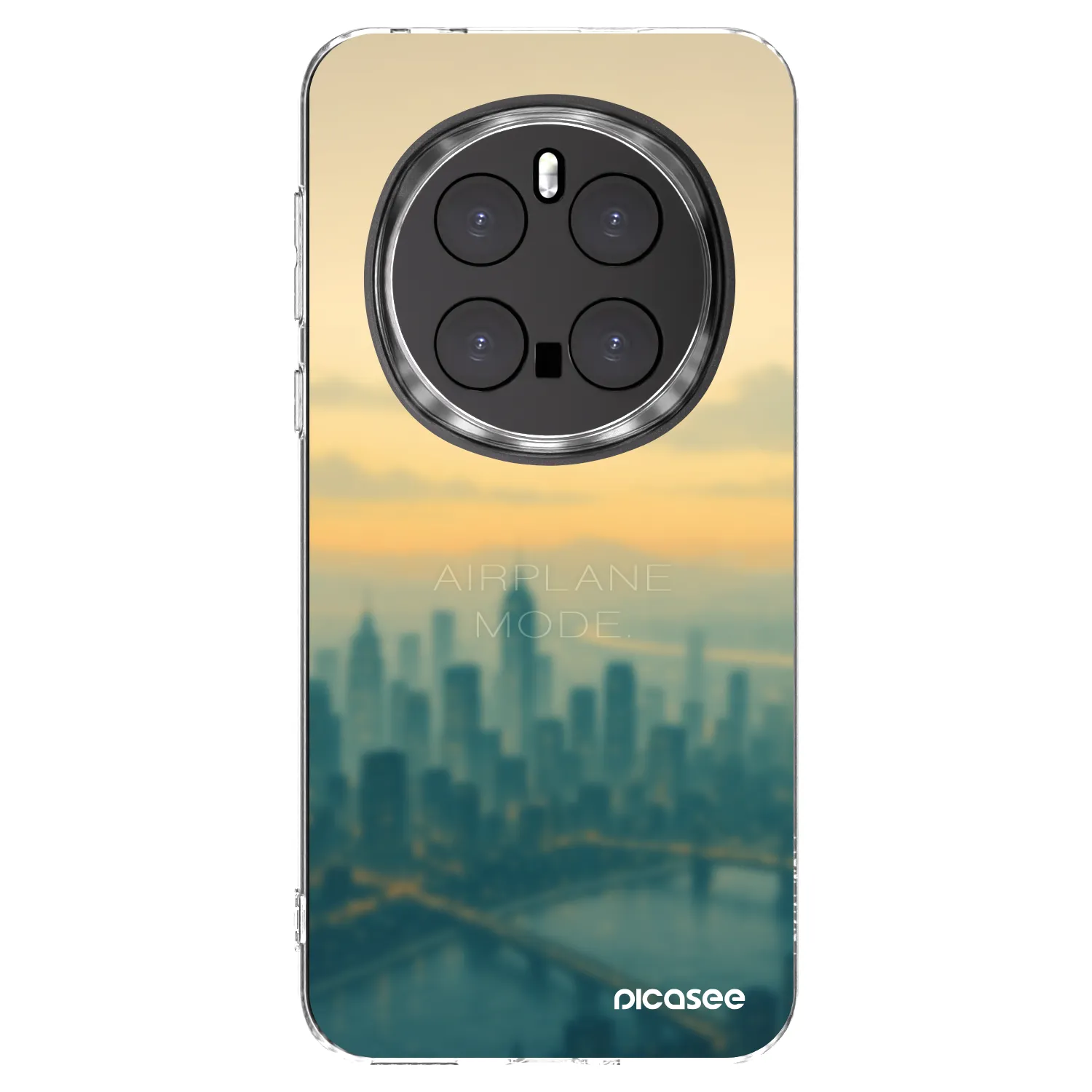 Picasee διαφανής θήκη σιλικόνης Honor Magic7 Pro 5G - Airplane mode