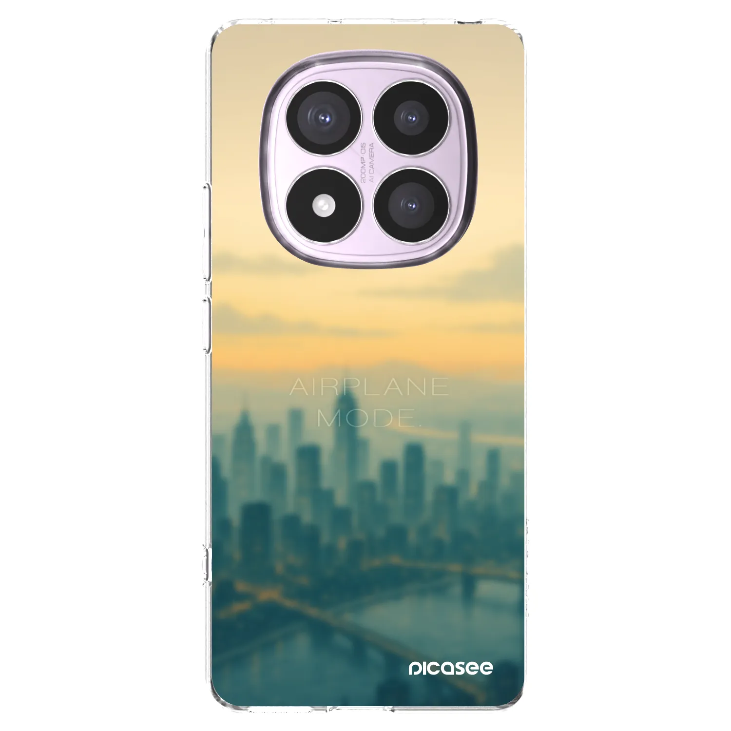 Picasee διαφανής θήκη σιλικόνης Xiaomi Redmi Note 14 Pro 4G - Airplane mode