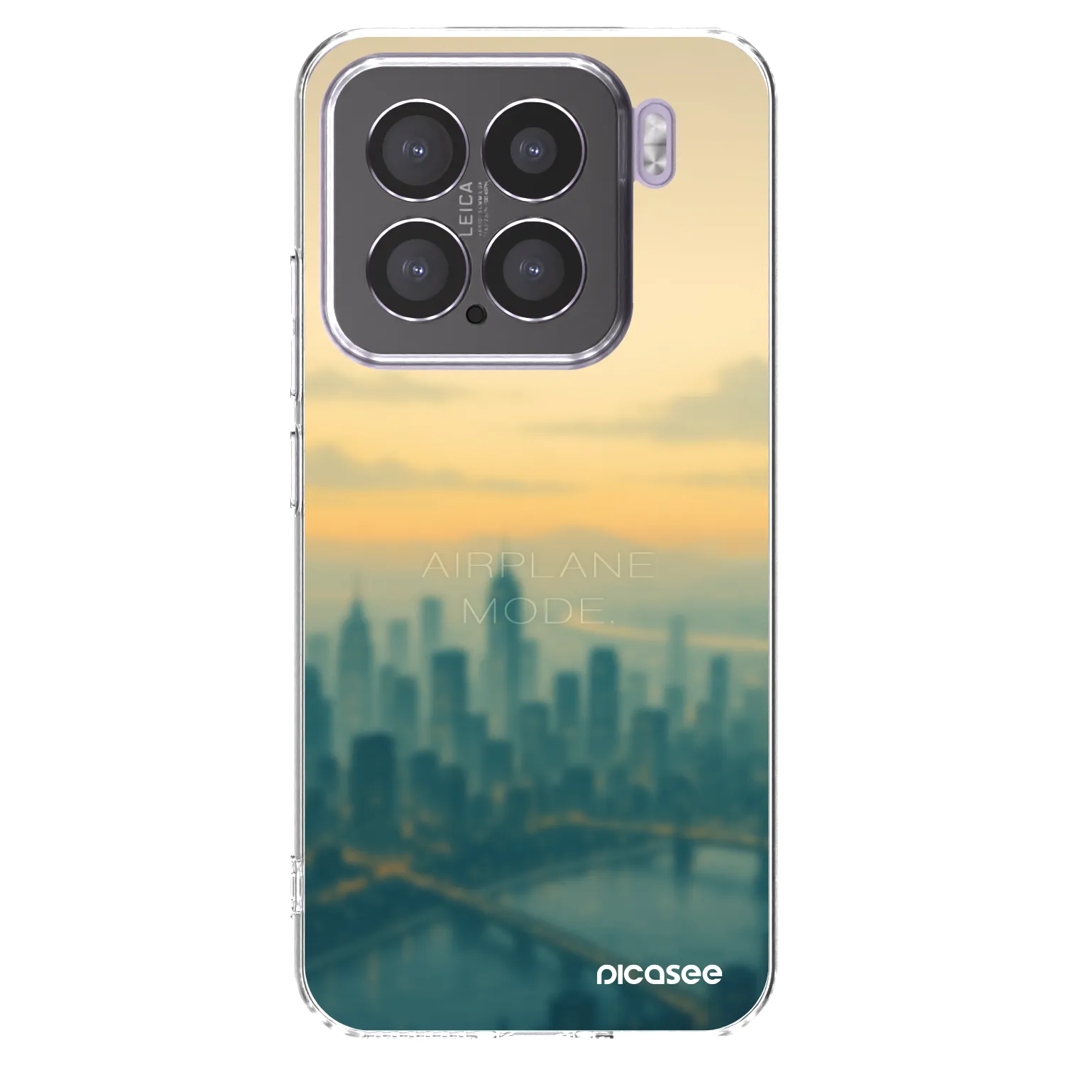 Picasee διαφανής θήκη σιλικόνης Xiaomi 15 - Airplane mode