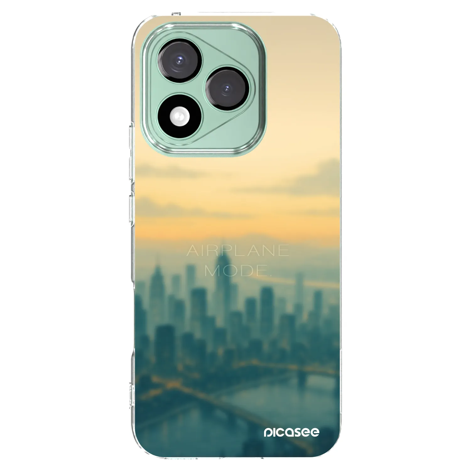 Picasee διαφανής θήκη σιλικόνης Honor 400 Lite 5G - Airplane mode